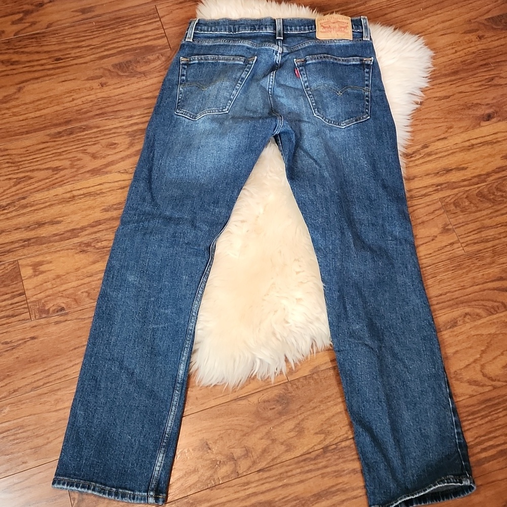 Levi's 505 Straightleg Dark Wash Mens Jeans - Picture 5 of 5